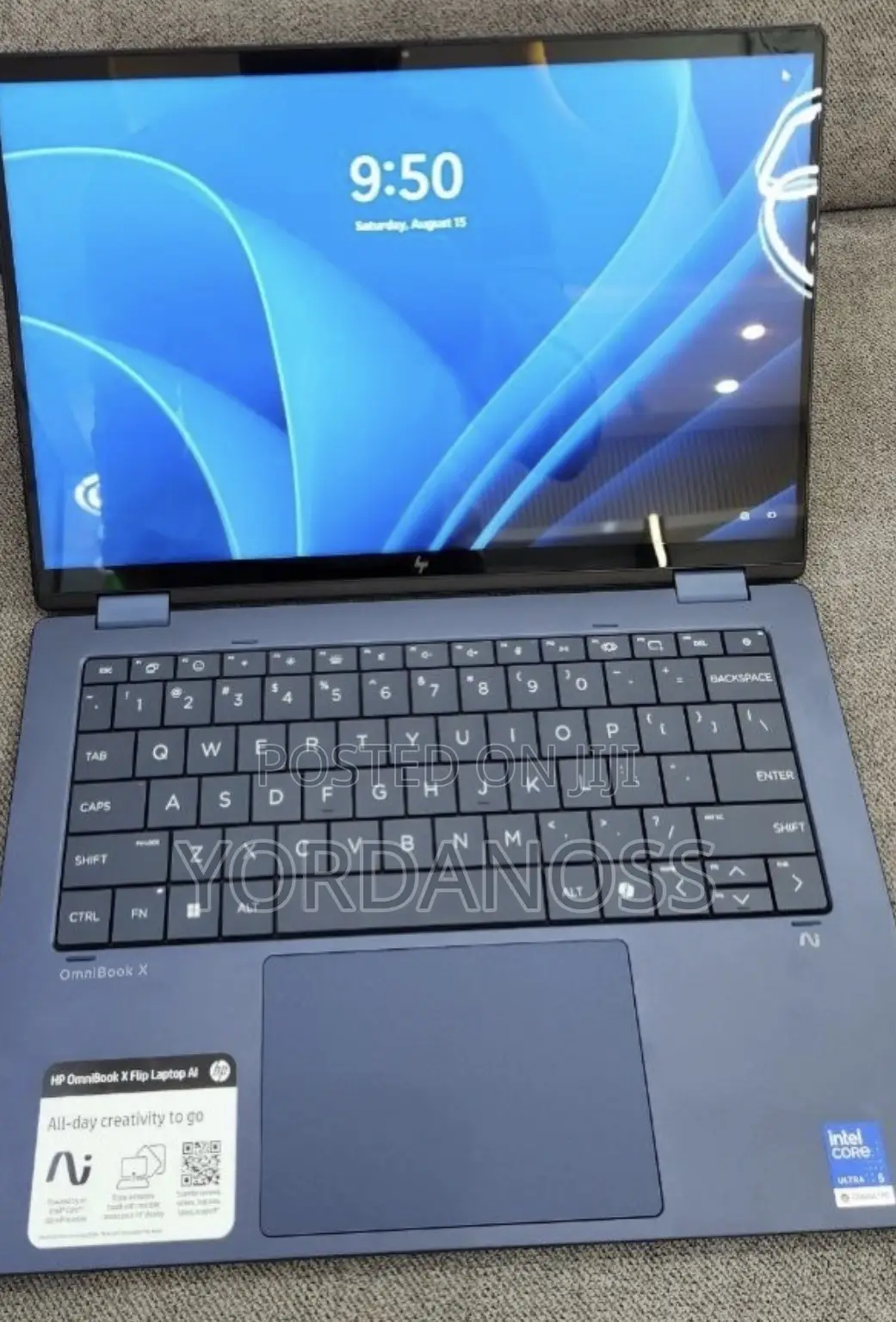 New Laptop HP OmniBook X Flip 16" 16GB Intel Core Ultra 5 SSD 512GB