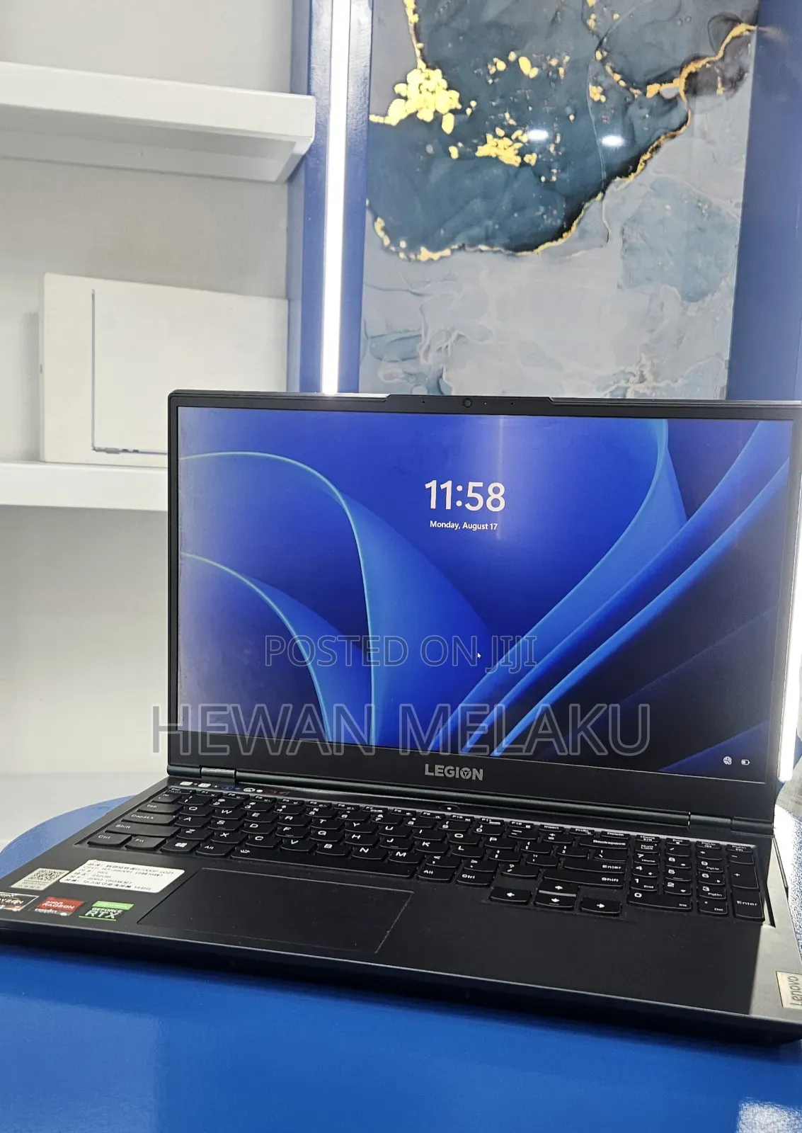 New Laptop Lenovo Legion 5 16GB AMD Ryzen 7 SSD 512GB