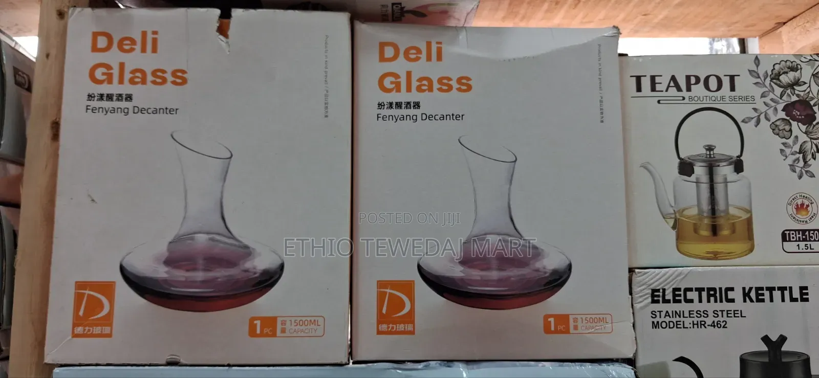 Deli Glass Fenyang Decanter