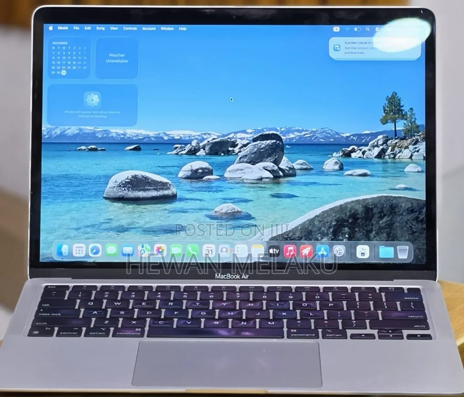 New Laptop Apple MacBook Air 2020 M1 8GB Apple M1 SSD 256GB