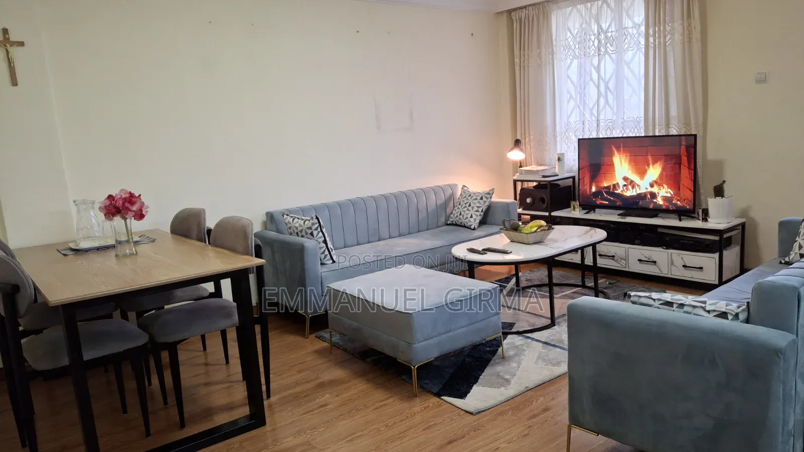 Furnished 1bdrm Condo in Gerji Condominium, Bole for sale