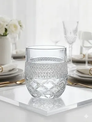 12-Piece Crystal-Clear Whiskey and Beverage Glass