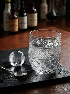 12-Piece Crystal-Clear Whiskey and Beverage Glass