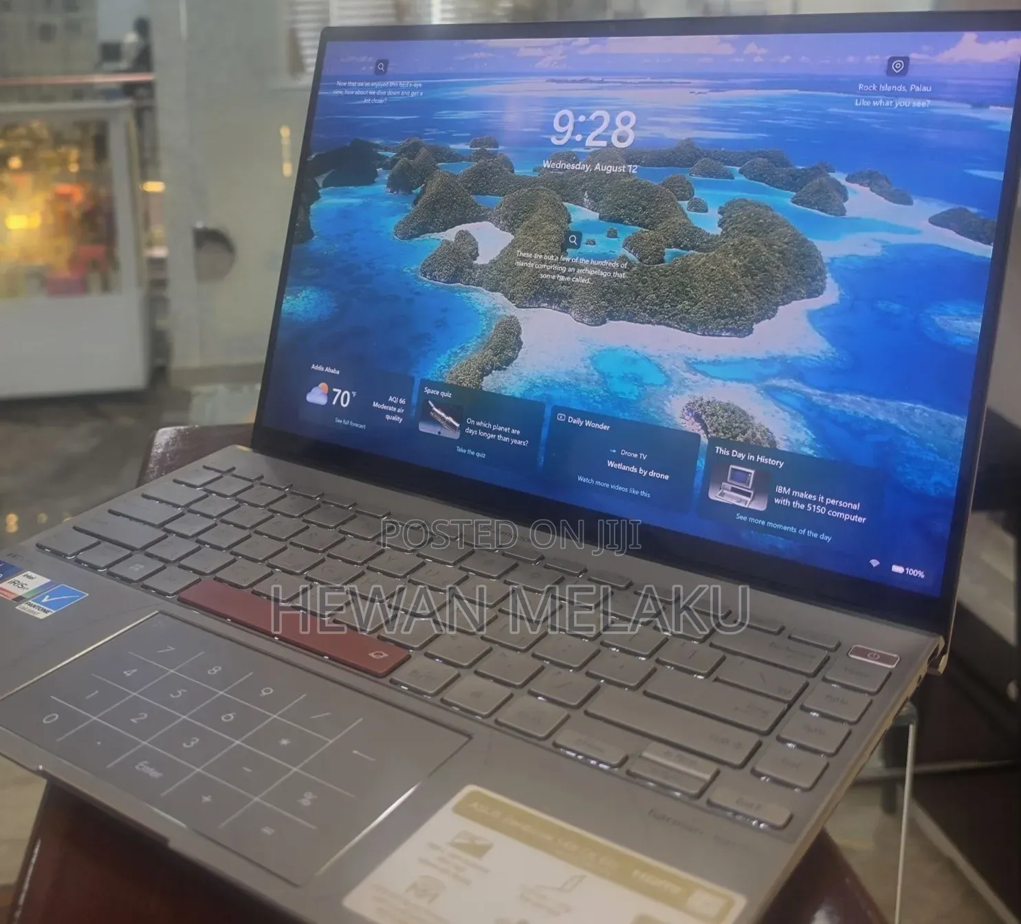 New Laptop Asus Zenbook 14 16GB Intel Core i7 SSD 512GB