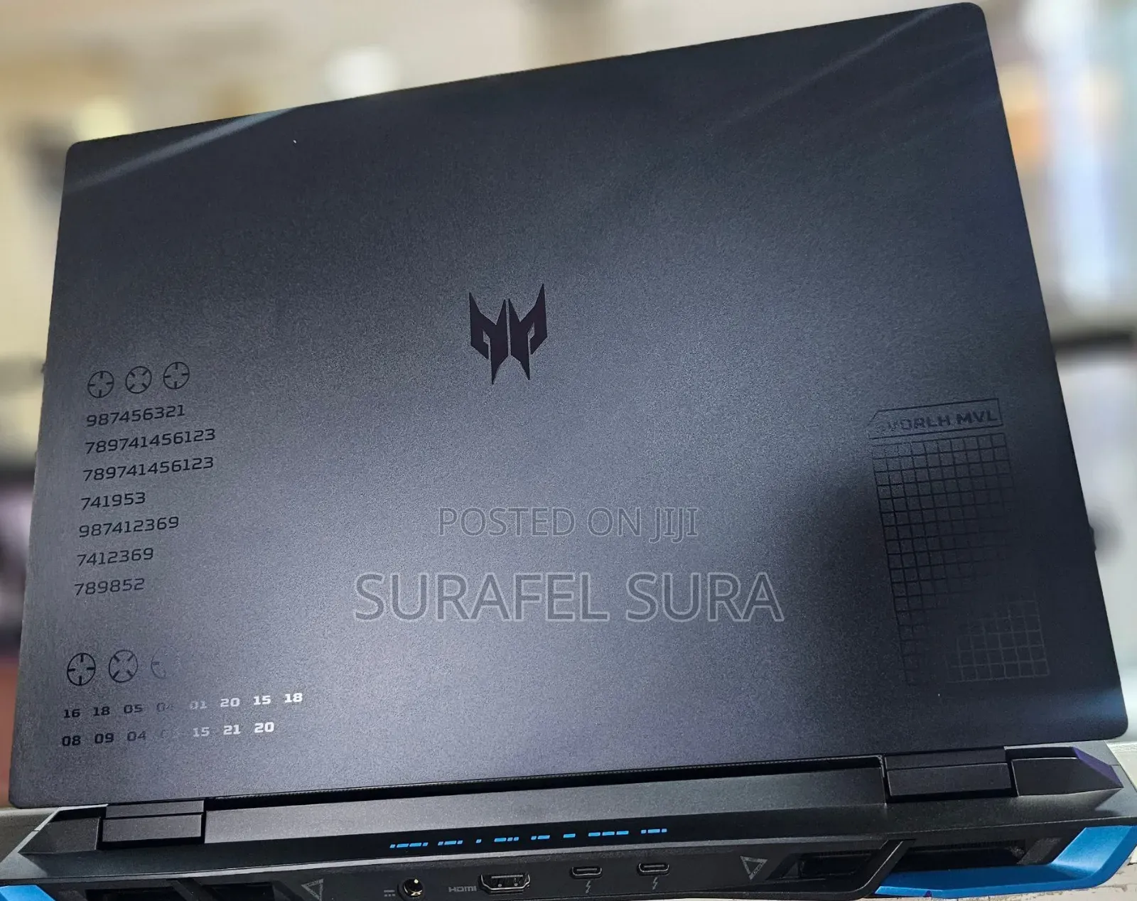 New Laptop Acer Predator Helios 300 16GB Intel Core i9 SSD 1T