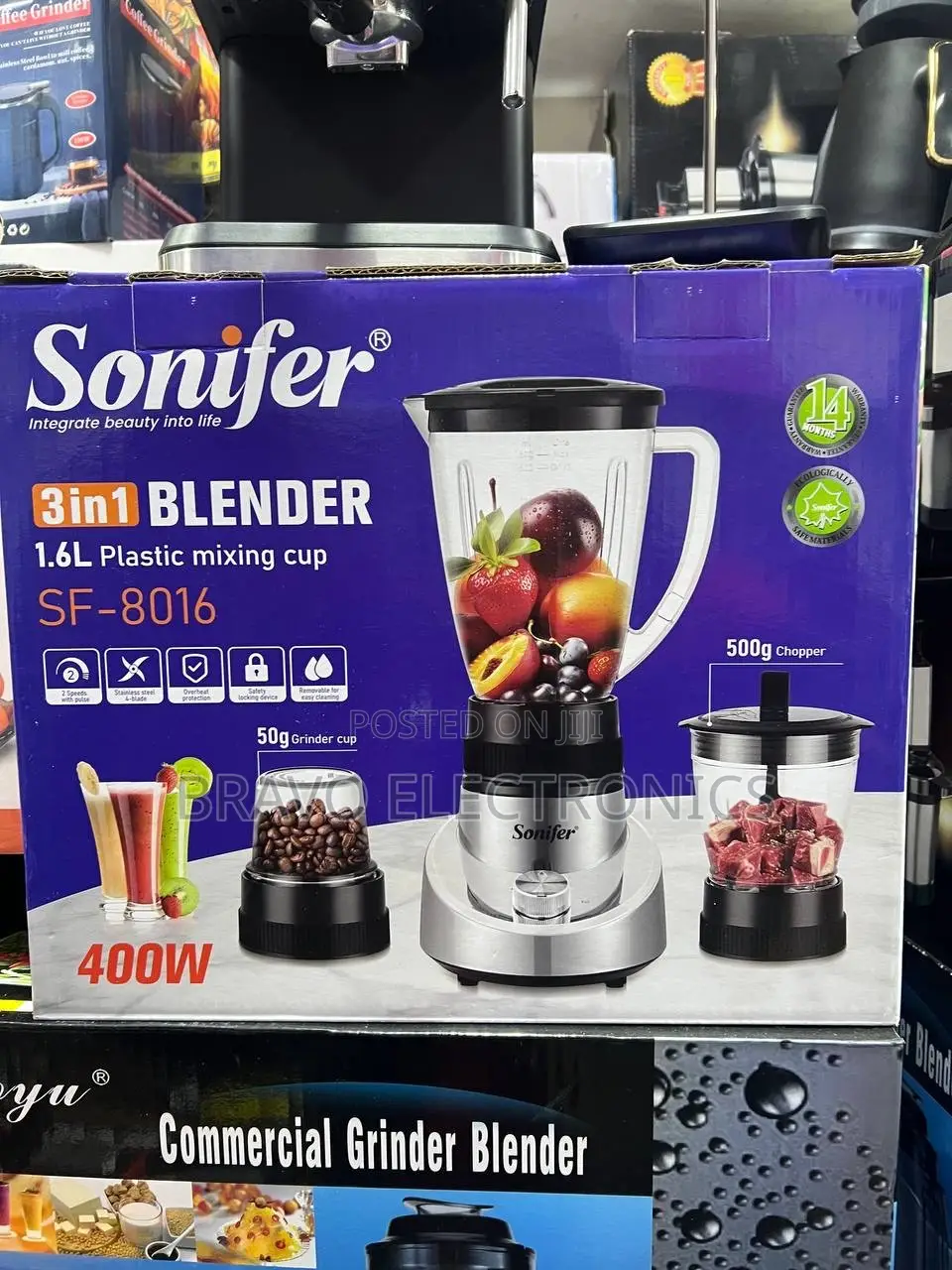 Sonifer 3 in 1 Super Blender