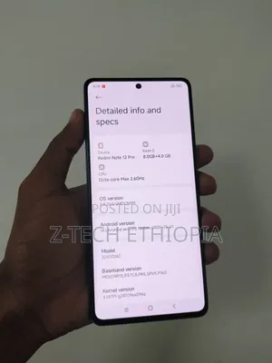 New Xiaomi Redmi Note 12 Pro 5G 256 GB Red