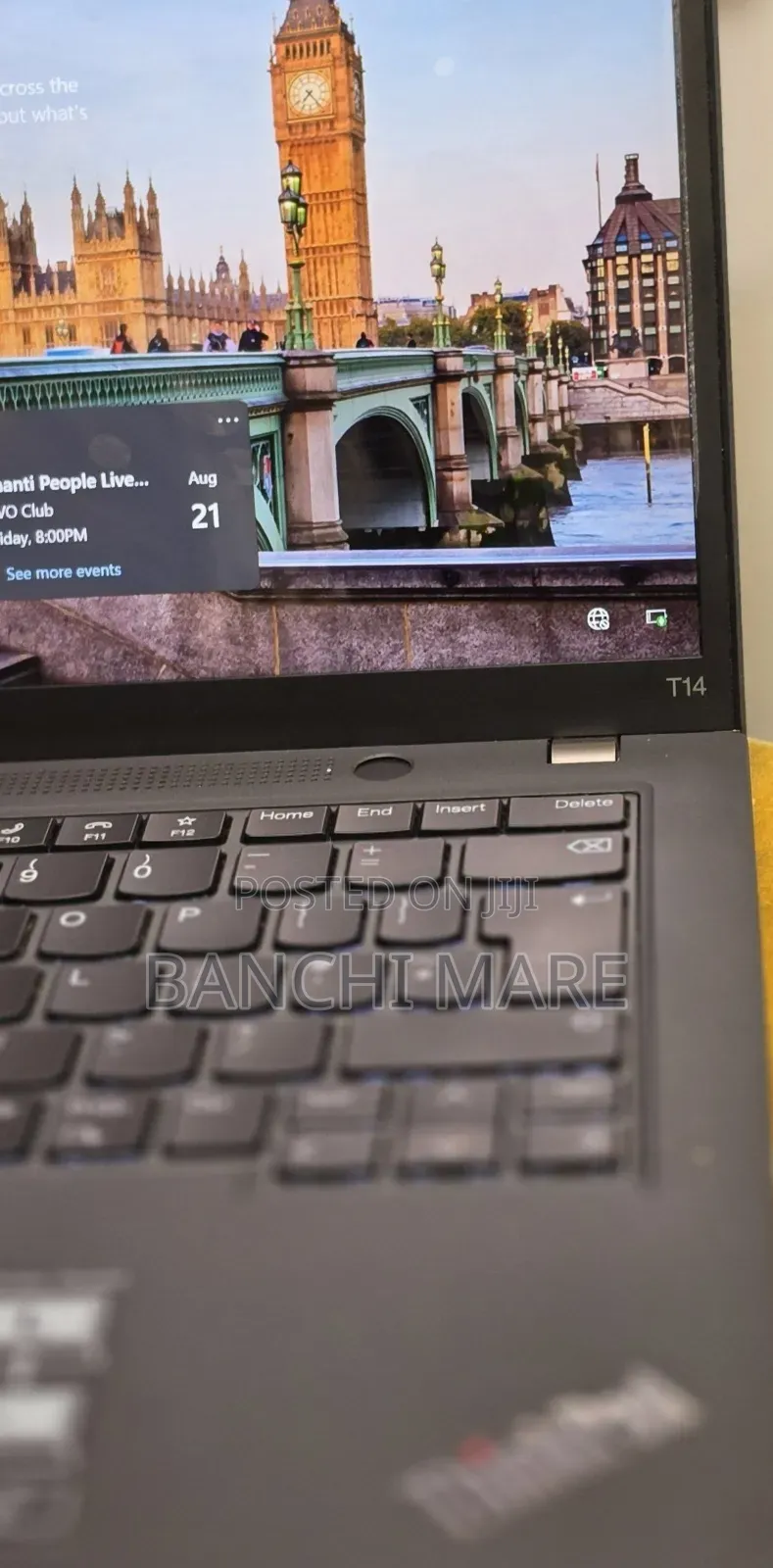 New Laptop Lenovo ThinkPad T14 G3 16GB Intel Core i7 SSD 512GB