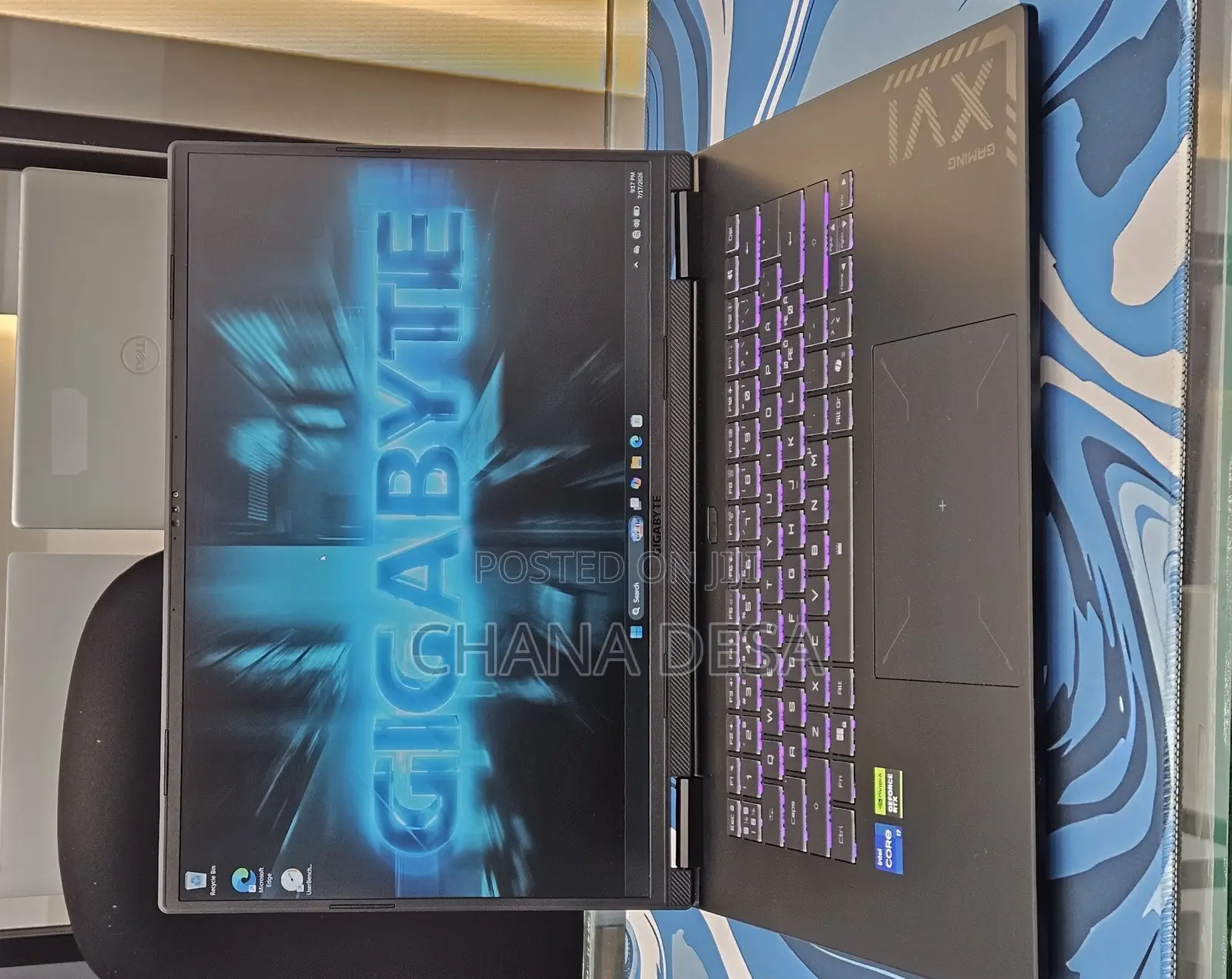 New Laptop Gigabyte GAMING A16 16GB Intel Core i7 SSD 1T