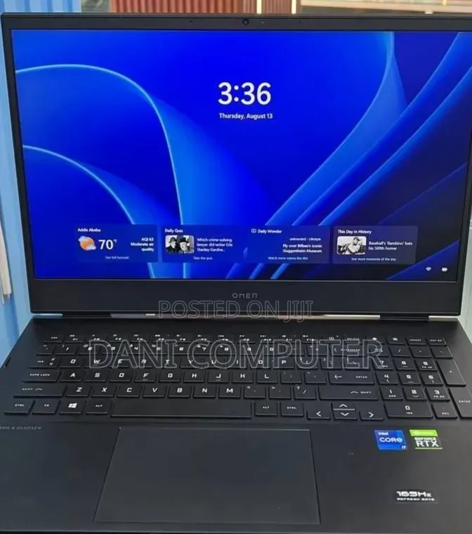 New Laptop HP Omen 16 16GB Intel Core i7 SSD 512GB