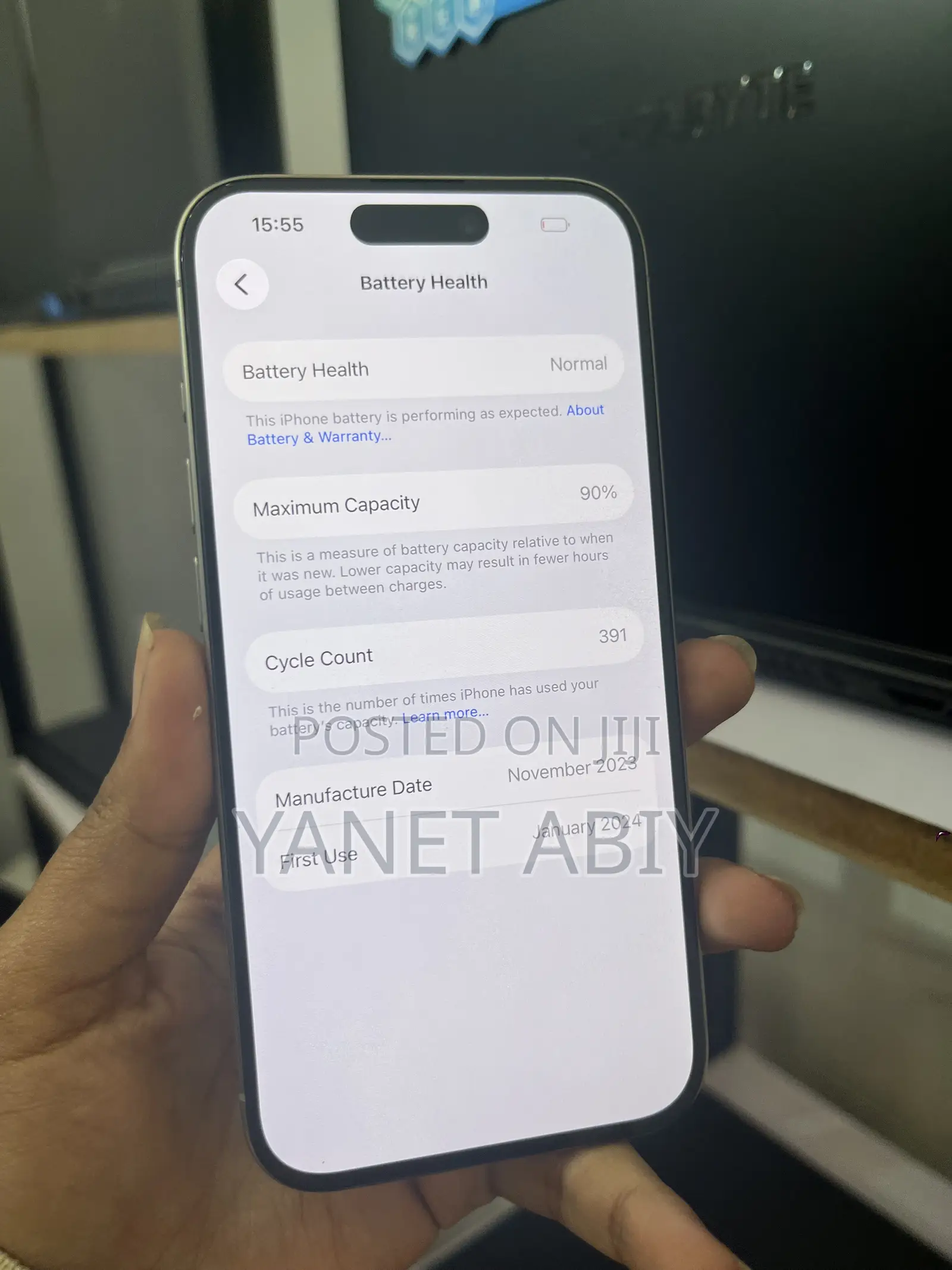 New Apple iPhone 15 Pro 256 GB Silver