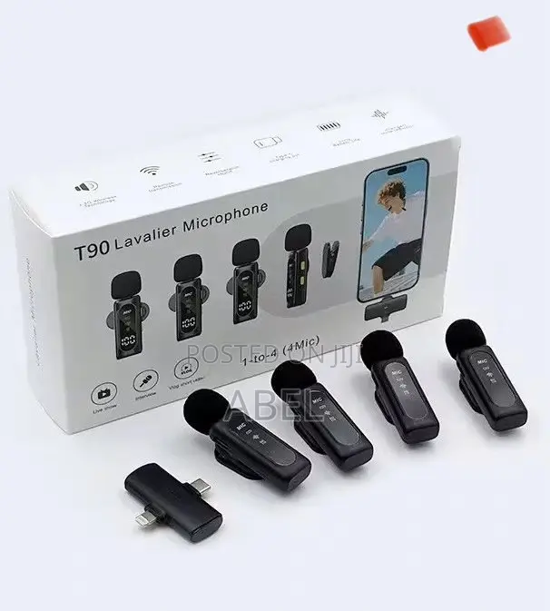 T90 4 in 1 Wireless Microphone
