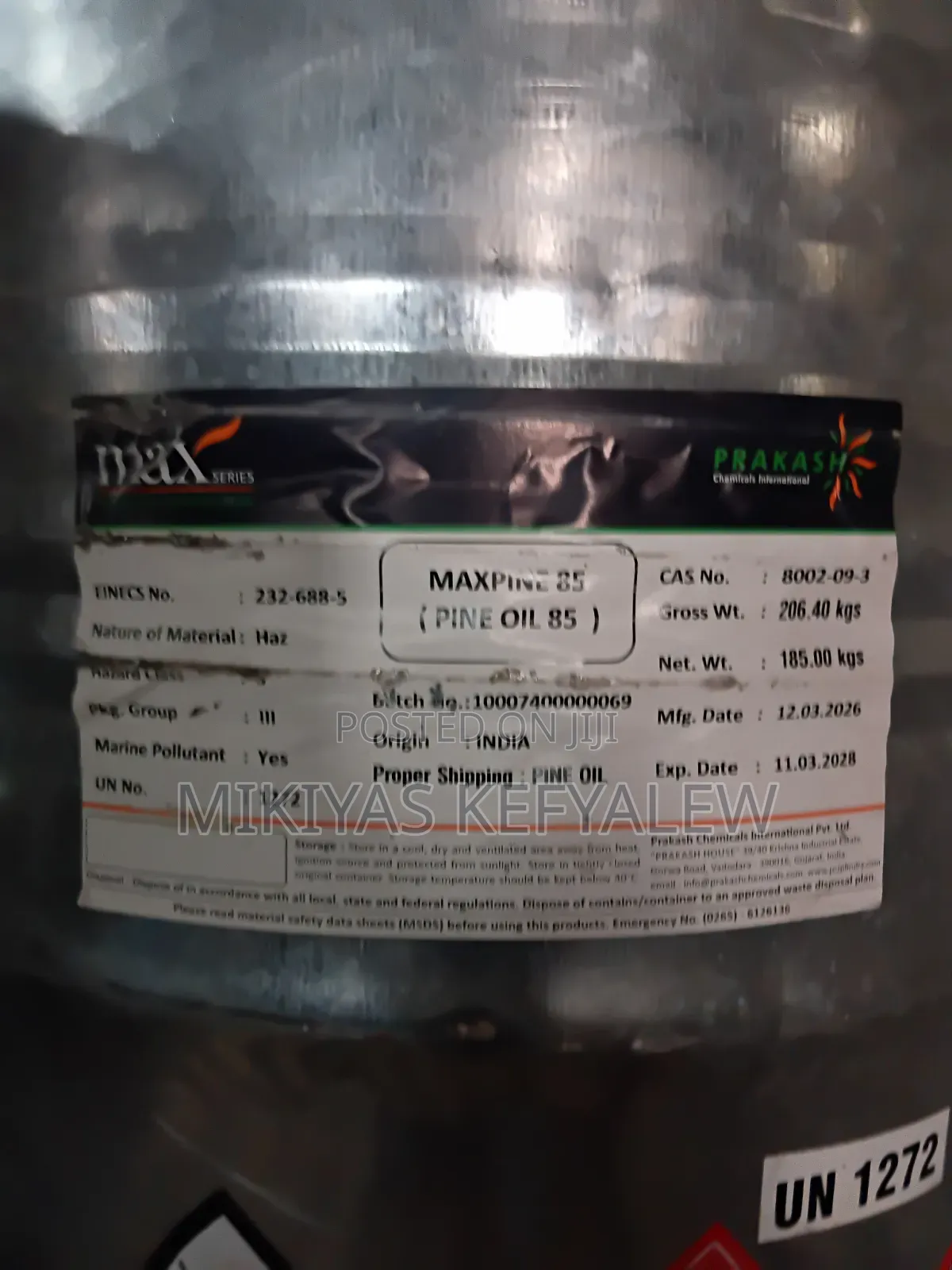 Pine Oil 85%