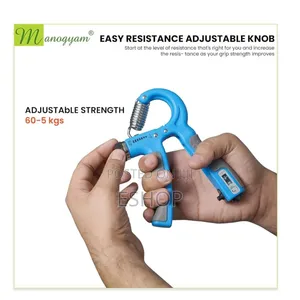It Offers 5-60 Kg Resistance, a Built-in Counter Up to 99 Reps,
