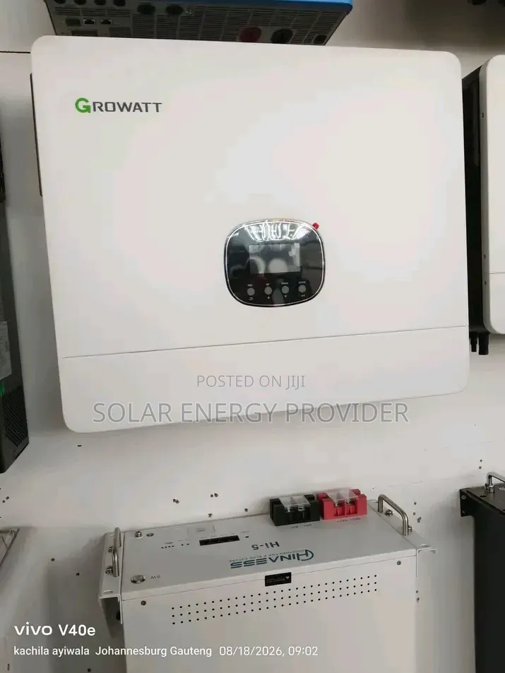 5kw Hybrid Invertor and Lithium Ion Batteries