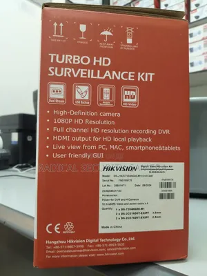 Hikvision Turbo HD Security Camera Kit DVR System Hikvision CCTV