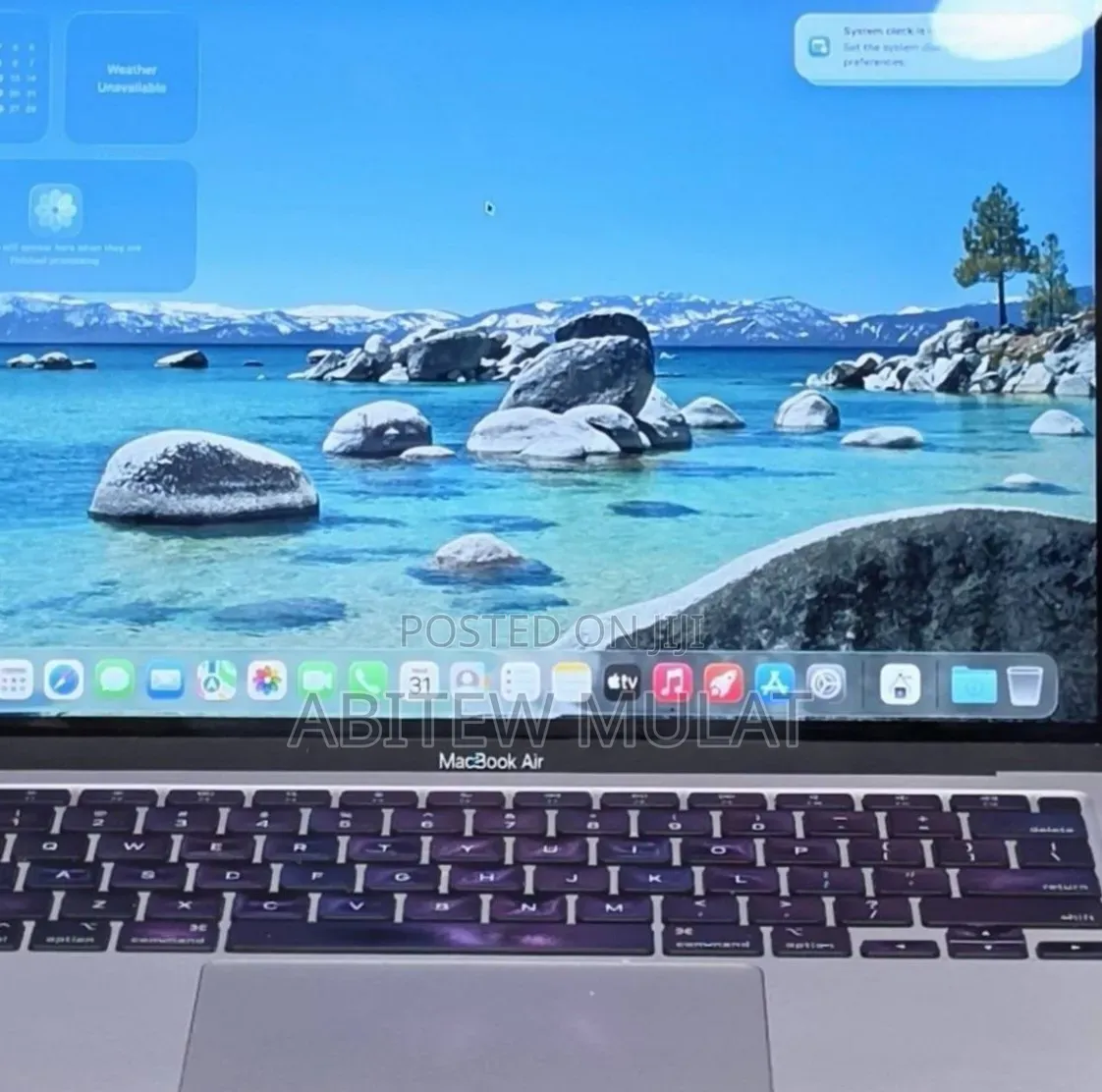 New Laptop Apple MacBook Air 2020 M1 8GB Apple M1 SSD 256GB