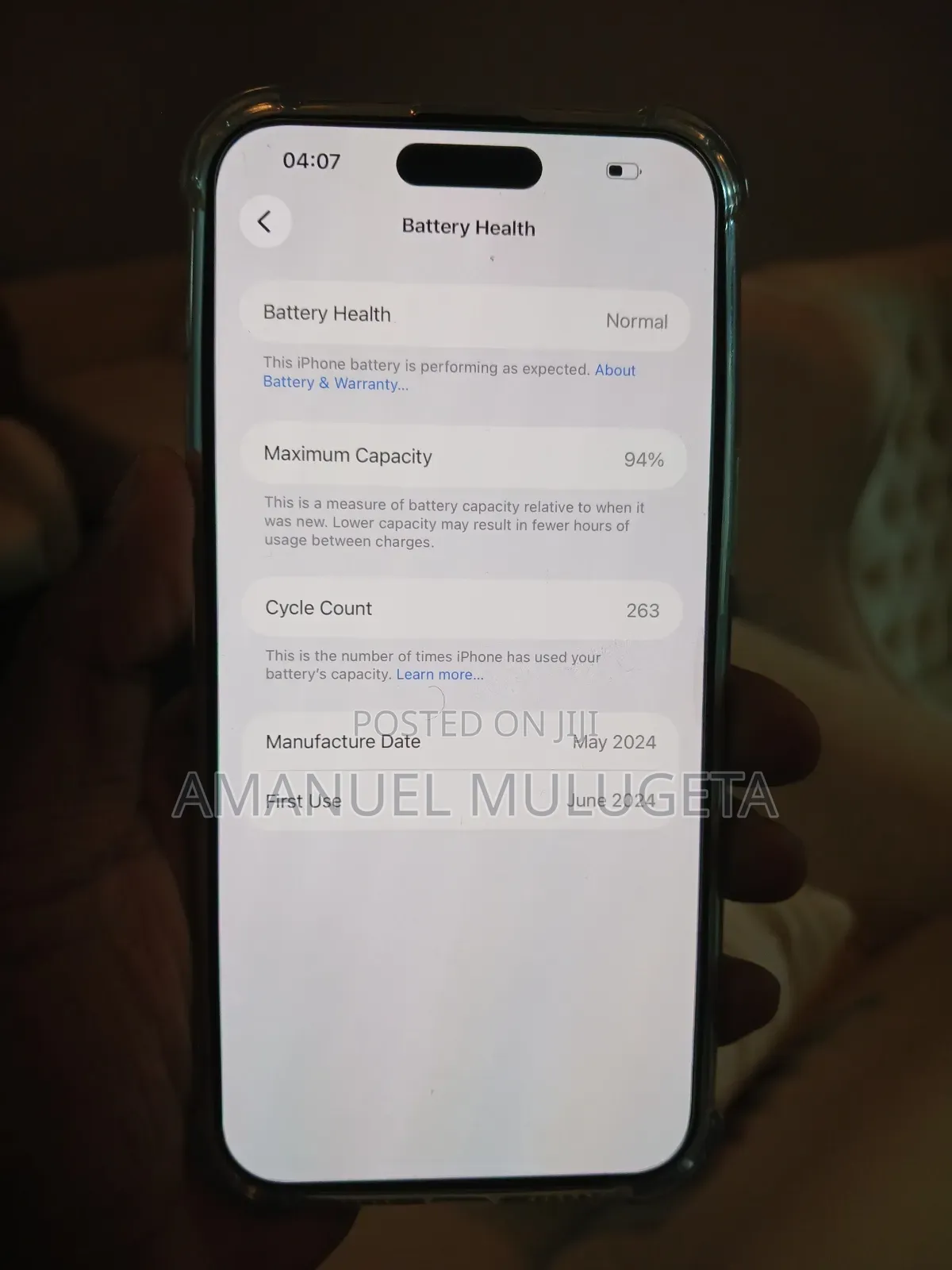New Apple iPhone 15 Pro Max 256 GB Black