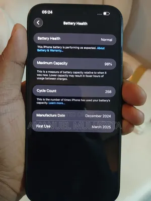 New Apple iPhone 16 Pro Max 256 GB Black