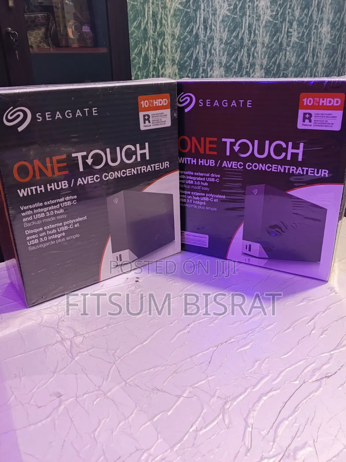 Seagate One Touch Hub 10 Tb External Hard Drive HDD