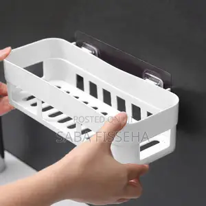 Adhesive Bathroom Racks