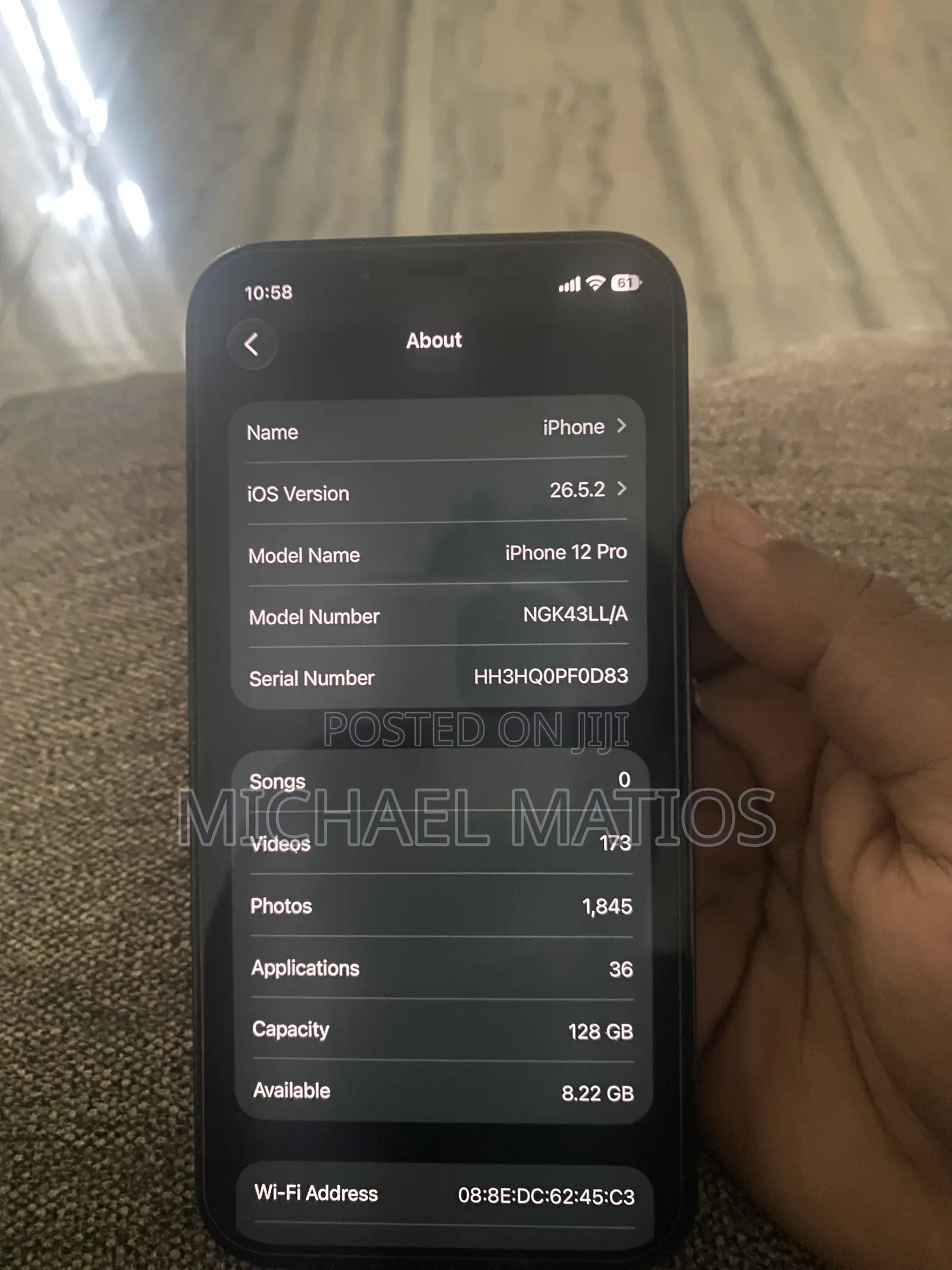 New Apple iPhone 12 Pro 128 GB Blue