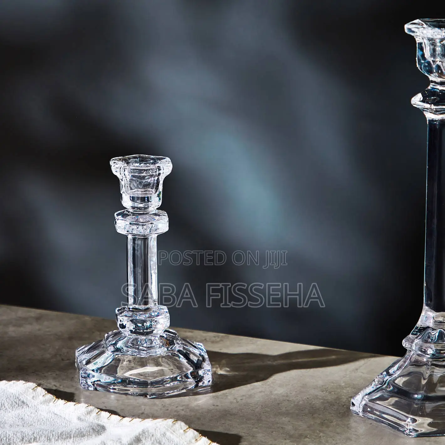 Crystal Candle Holder
