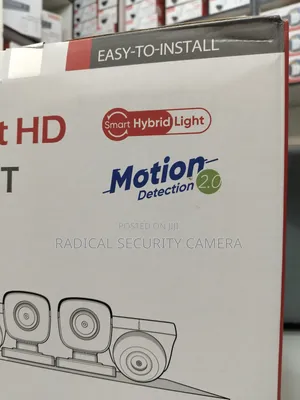 Hikvision Kit Camera 4 Camera Smart Hybrid Light DVR Motion Detection