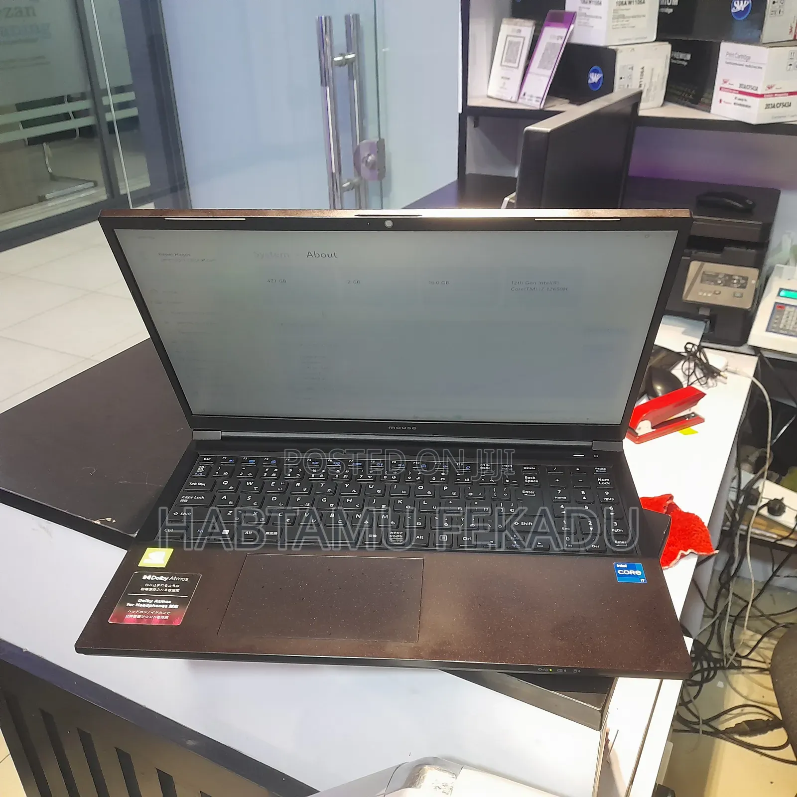 Laptop 16GB Intel Core i7 SSD 512GB