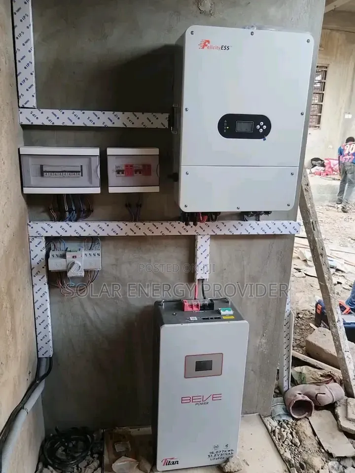 14kw Solar Panel Invertor and Lithium Ion Batteries