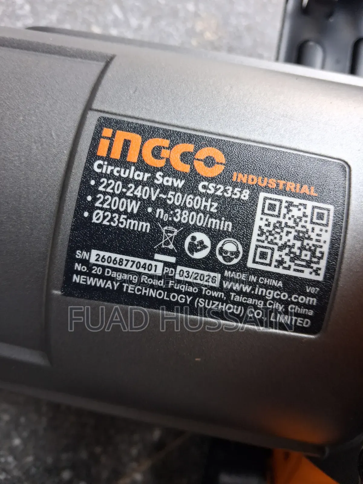 Ingco Circular Saw