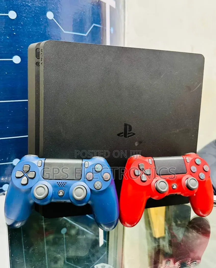  PS4 Slim ከ2 Original Joystick ጋር | የተሟላ Gaming Set