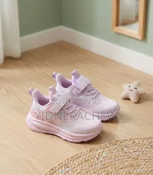Girls Pink Colour Shoes