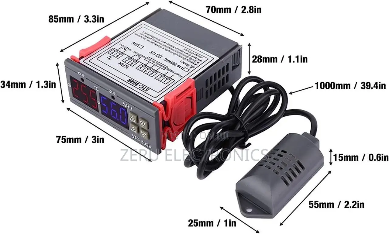 STC 3028 Temperature and Humidity Control