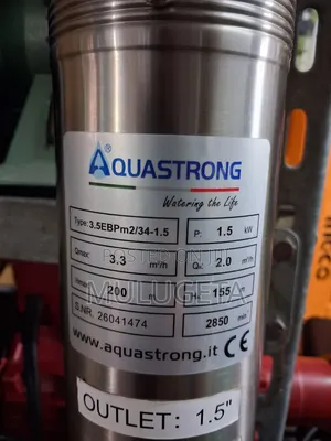 Borhole Pump Aqastrong 2hp