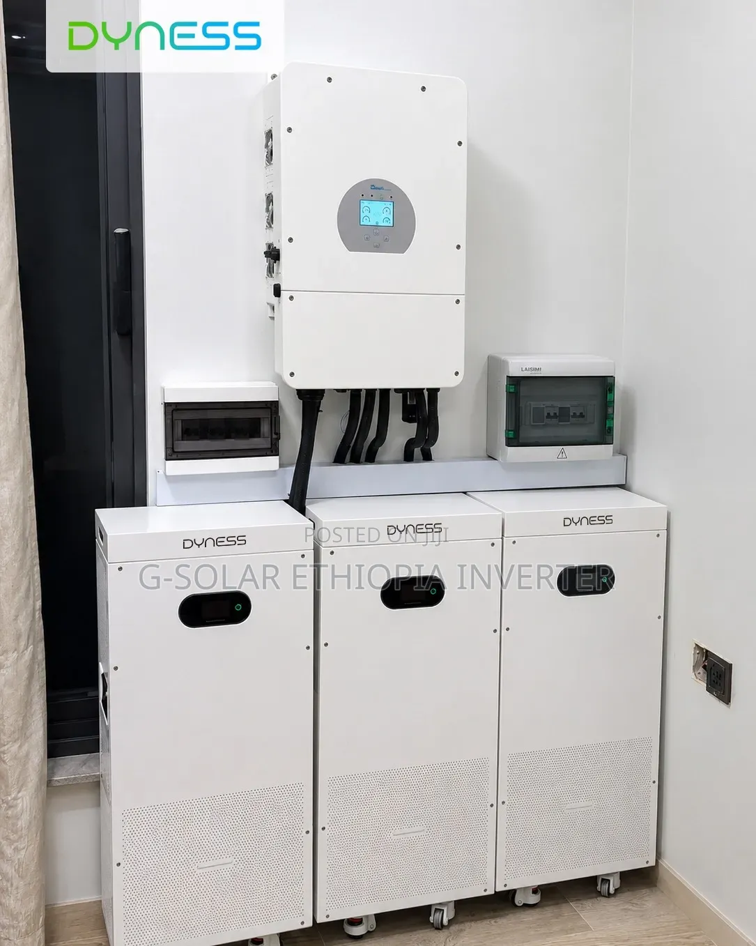 8KW Solar Power System in Ethiopia | 8kw Inverter + 10.24kwh Battery