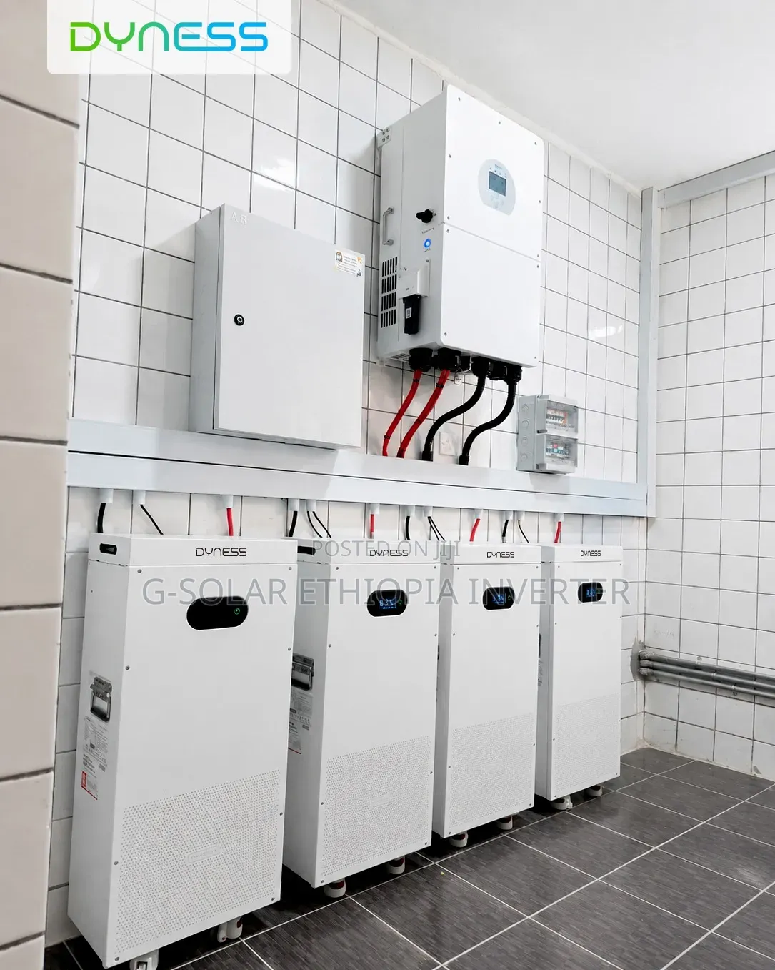 8KW Solar Power System in Ethiopia | 8kw Inverter + 10.24kwh Battery