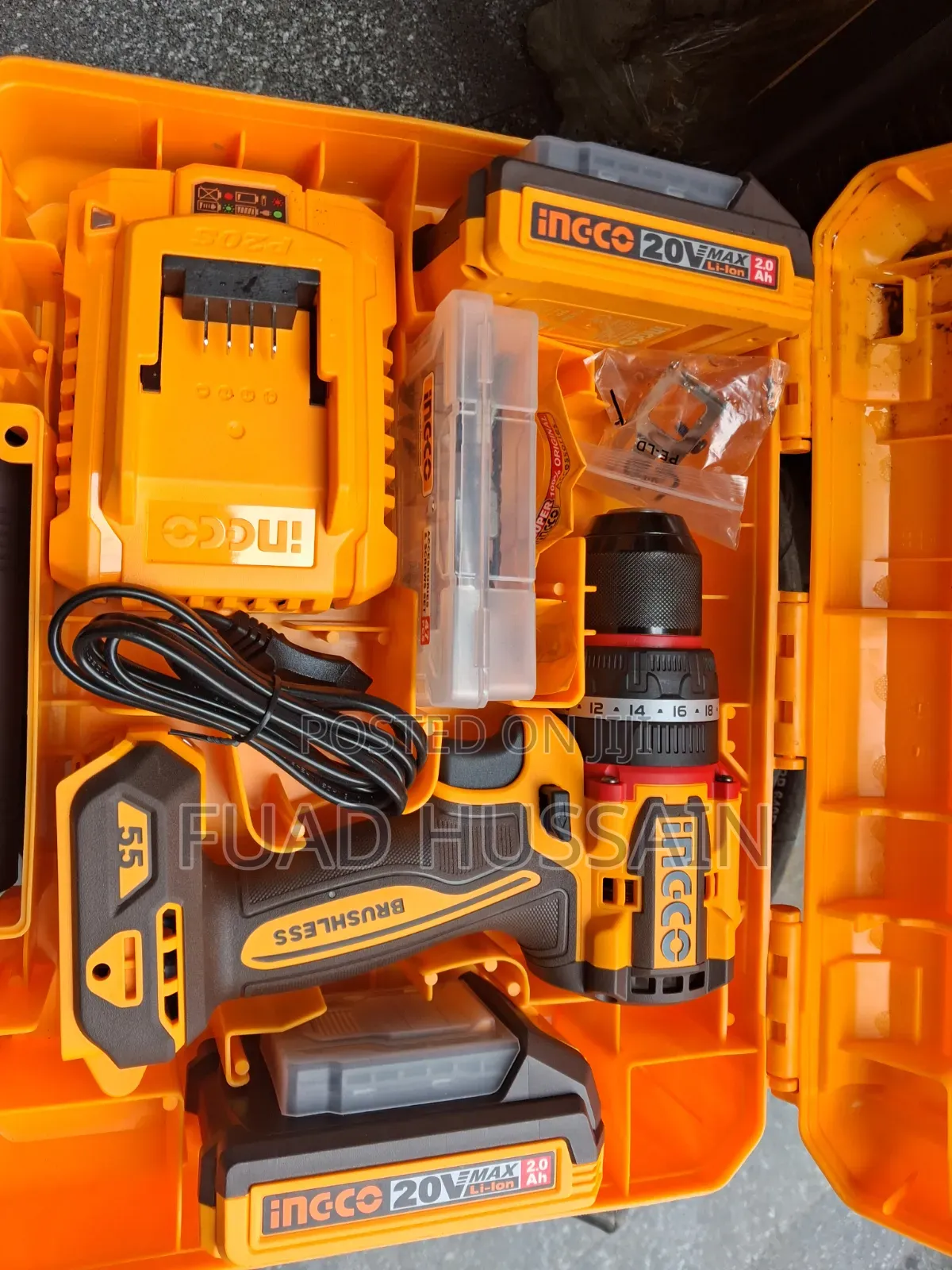 Ingco Compact Brushless Cordless Impact Dril