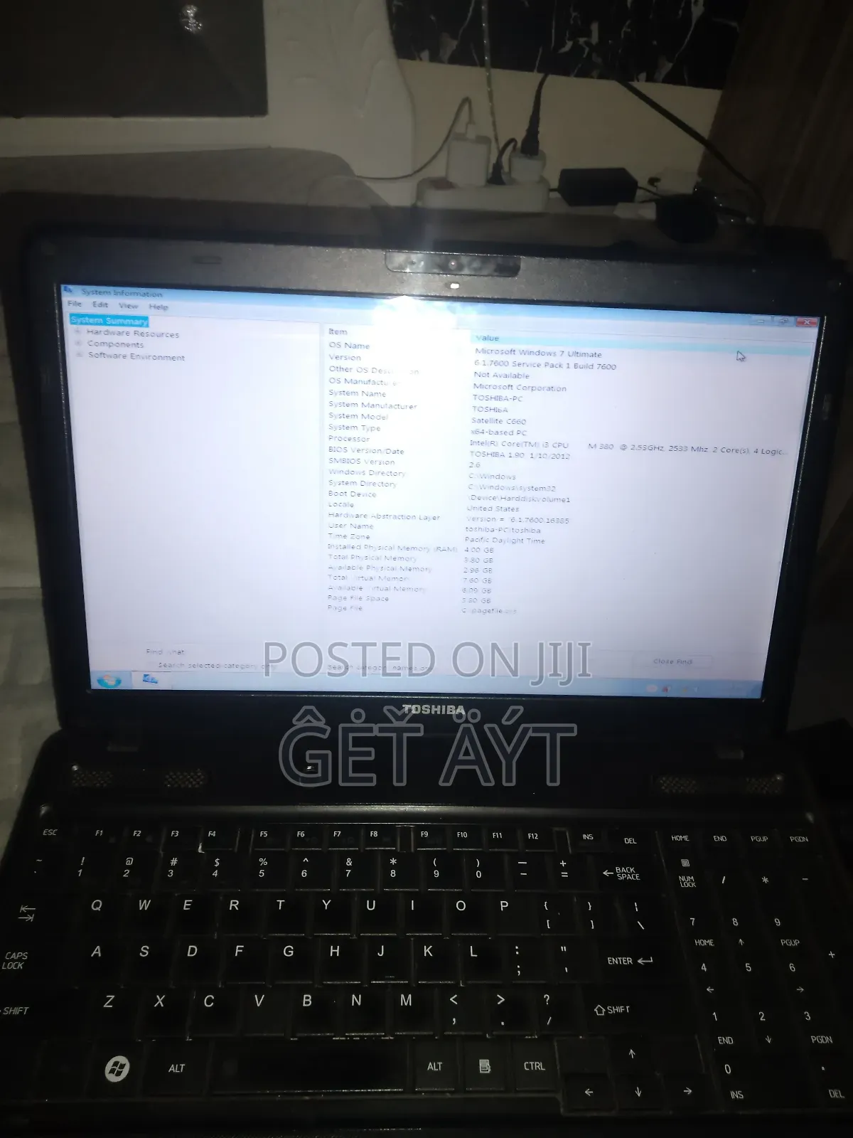 Laptop Toshiba Satellite C665 4GB Intel Core i5 HDD+SSD 512GB