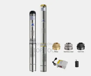 ,Stainless Steel) የተሰራ የDC ሶላር ውሃ ውስጥ ጠልቆ የሚሰራ (Submersible) ፓምፕ