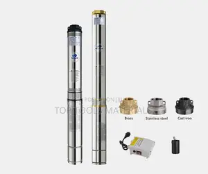 ,Stainless Steel) የተሰራ የDC ሶላር ውሃ ውስጥ ጠልቆ የሚሰራ (Submersible) ፓምፕ