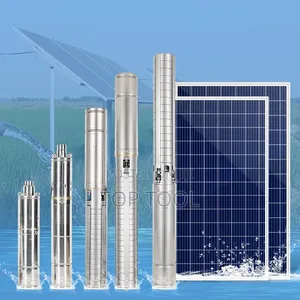 ,Stainless Steel) የተሰራ የDC ሶላር ውሃ ውስጥ ጠልቆ የሚሰራ (Submersible) ፓምፕ