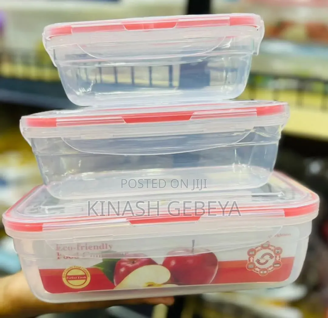 3pcs Kitchen Food Containers