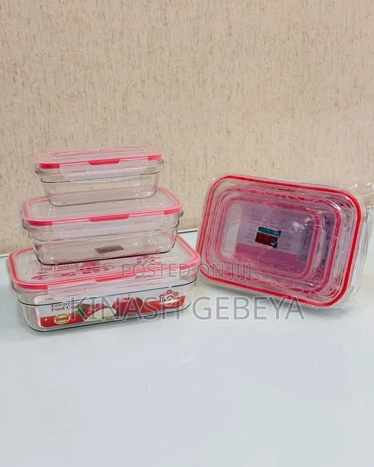 3pcs Kitchen Food Containers