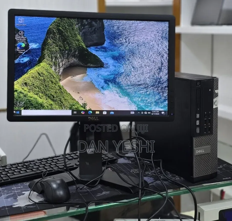 New Desktop Computer Dell OptiPlex 3020 4GB Intel Core i3 SSD 500GB