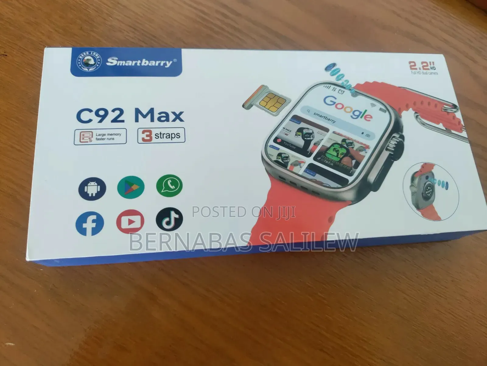 C92 MAX Smart Watches With Dual Camera 4g :Upgrade Your Lifestyle