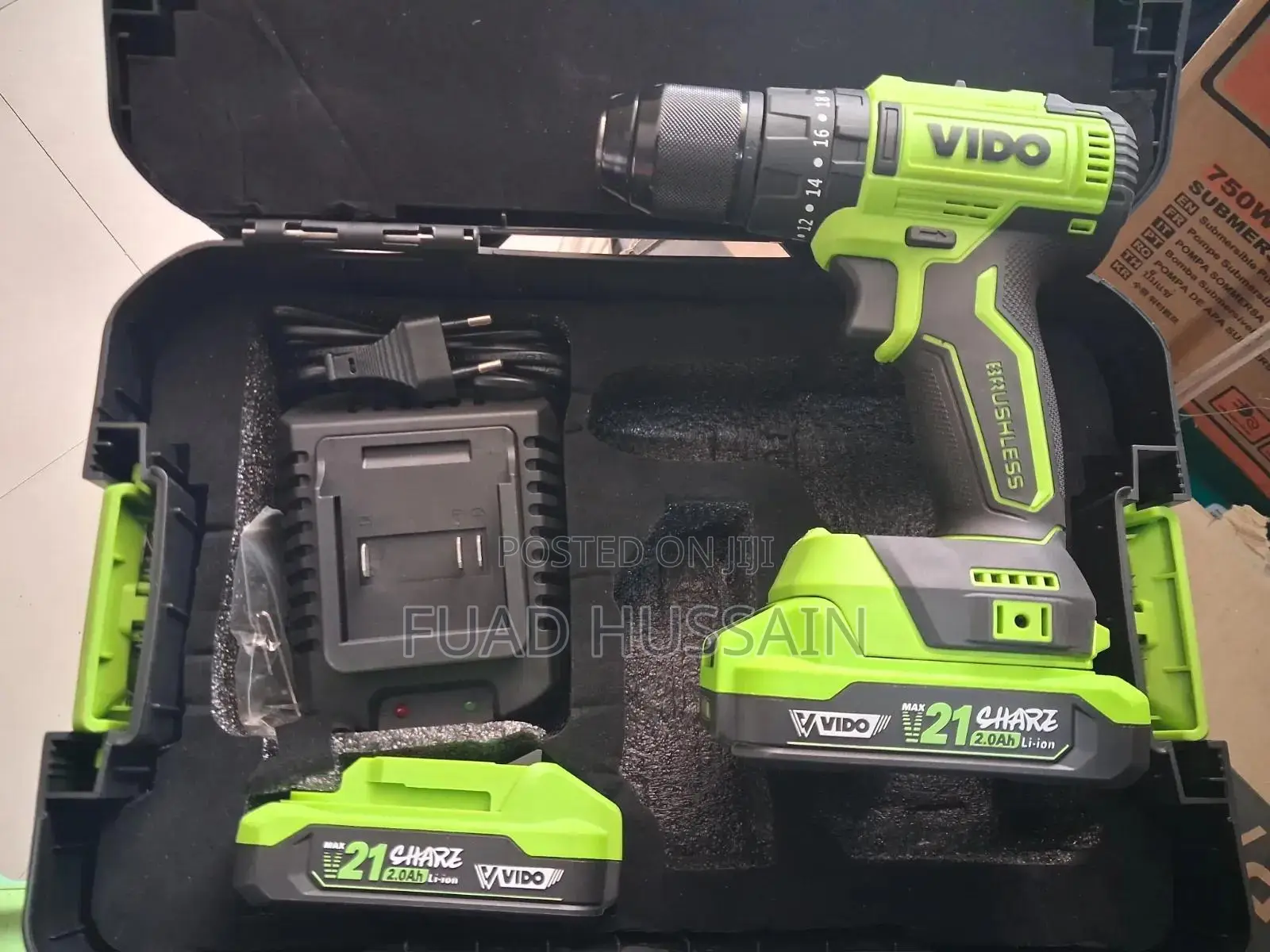 Vido Brushless Impact Drill