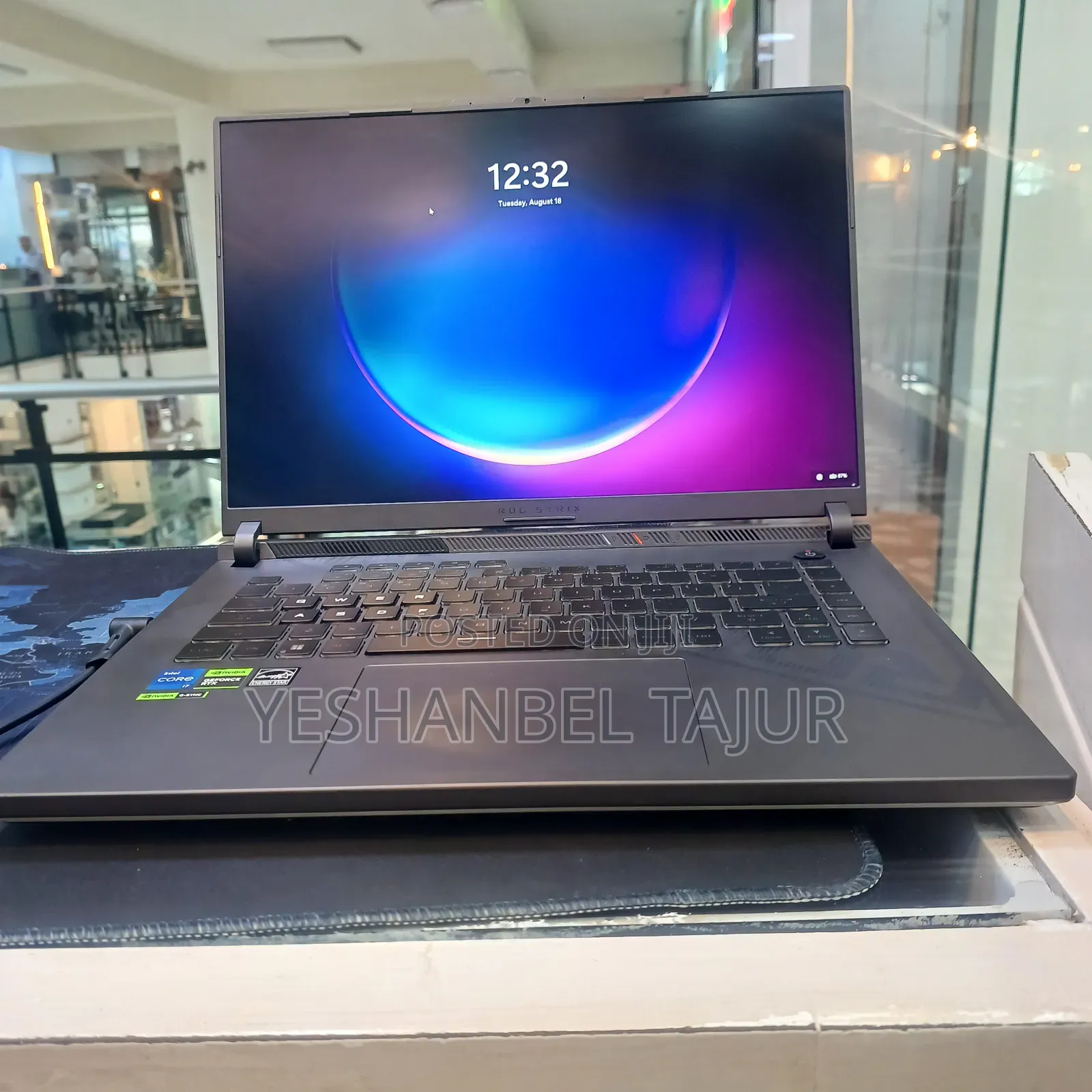 New Laptop Asus ROG Strix G16 G614 16GB Intel Core i7 SSD 1T