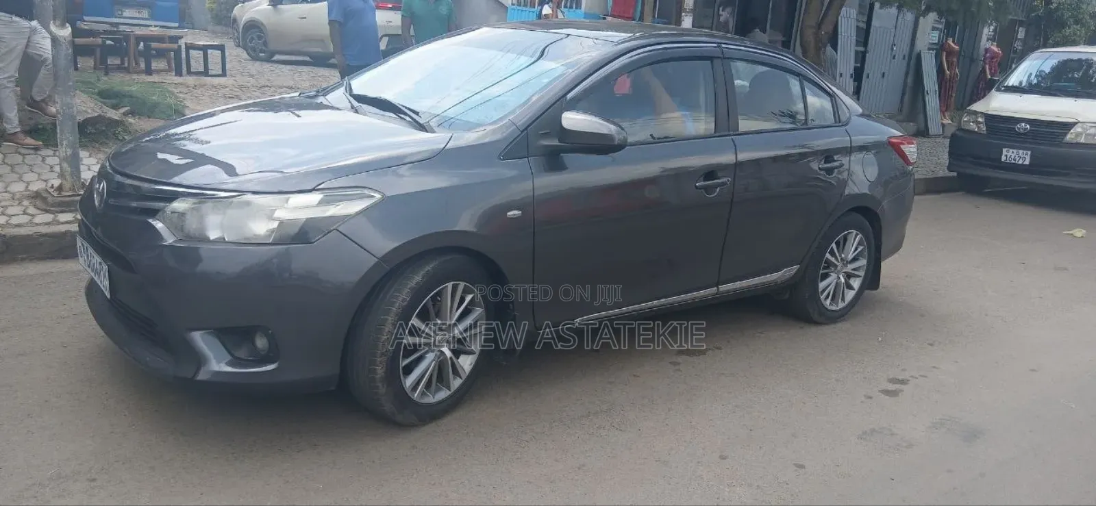 Toyota Yaris 2015 Matt Black