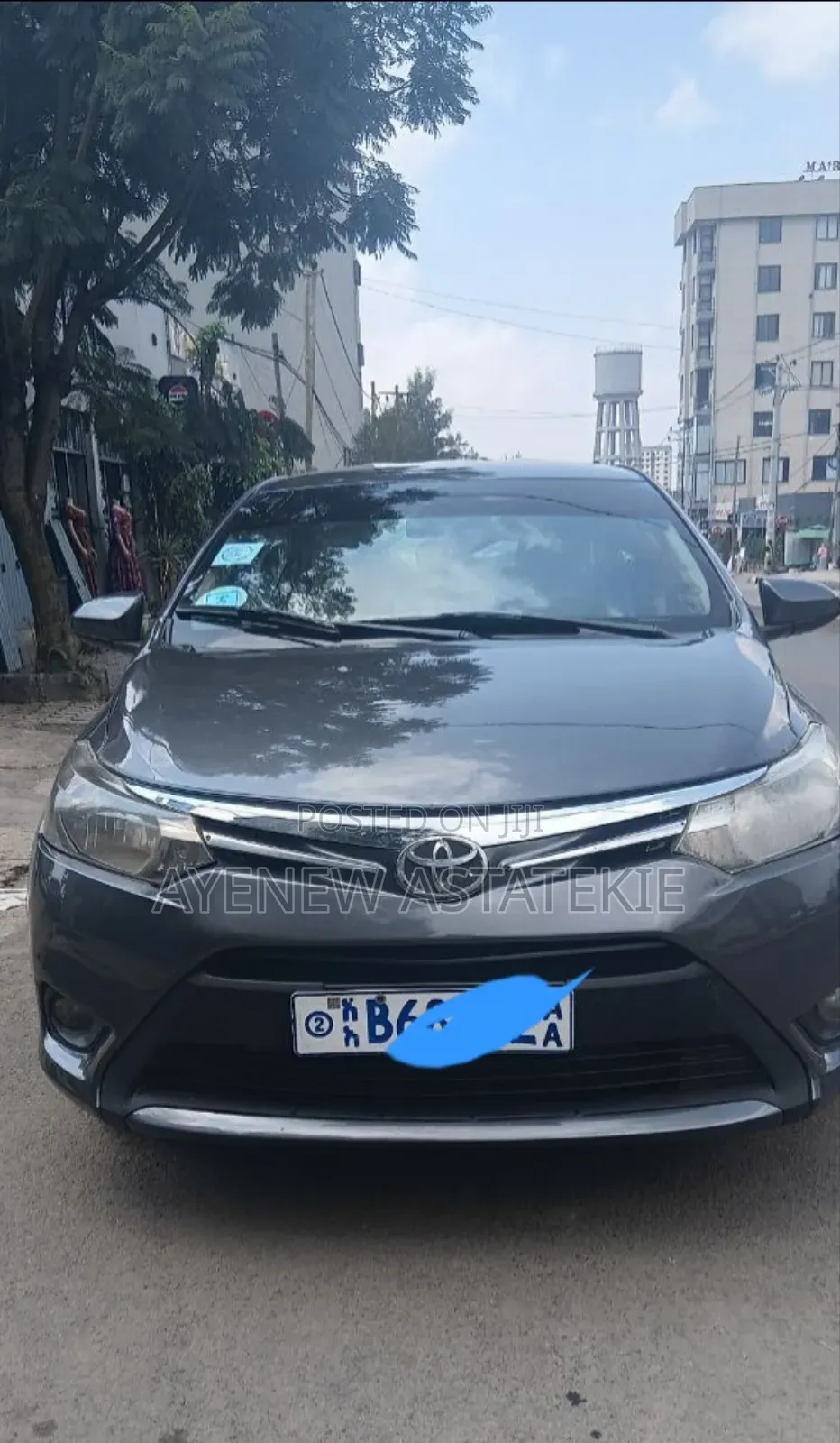 Toyota Yaris 2015 Matt Black